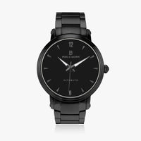 Pero & Giorni – Maggiore Notte (Automatic Black Watch with Black Steel Bracelet)