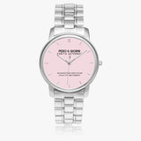 Pero&Giorni - Secchia Rosa Cipria (Blush Pink Silver Watch)