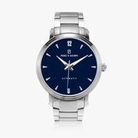 Pero & Giorni – Maggiore Blu Notte (Midnight Blue Dial Automatic Watch with Silver Stainless-Steel Bracelet)