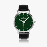 Pero & Giorni – Maggiore Verde Bosco Classic (Forest Green Dial Automatic Watch with Black Leather Strap)