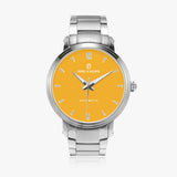 Pero & Giorni – Maggiore Giallo (Yellow Dial Automatic Watch with Silver Stainless-Steel Bracelet)