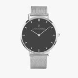 Pero & Giorni – Tibre Grigio (Grey Dial Quartz Silver Watch with Silver Mesh Bracelet)