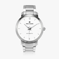 Pero & Giorni – Maggiore Bianco (White Dial Automatic Watch with Silver Stainless-Steel Bracelet)