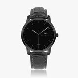 Pero & Giorni – Sicília Nero Classic  (Black Dial Quartz Black Watch with Black Leather Strap)