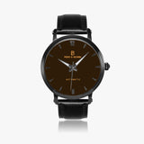 Pero & Giorni – Maggiore Marrone Classic (Brown Dial Automatic Black Watch with Black Leather Strap)