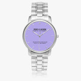 Pero&Giorni - Secchia Viola Chiaro (Light Violet Silver Watch)