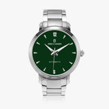Pero & Giorni – Maggiore Verde Bosco (Forest Green Dial Automatic Watch with Silver Stainless-Steel Bracelet)